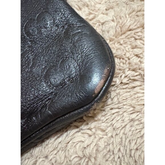 Authentic Gucci GG Dark Brown Guccissima Messenger Crossbody Bag Dust Bag & Tote - Picture 10 of 16